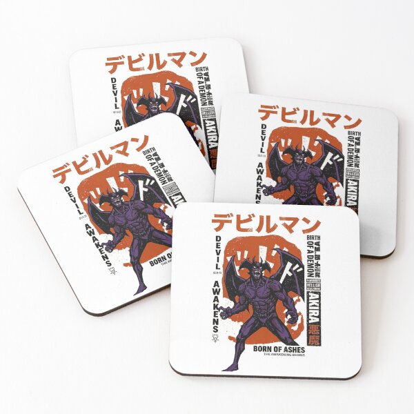 Item preview, Retro Demon Hero - Vintage Japanese Movie Poster Style designed and sold by zumerdiego.