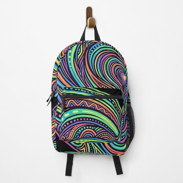 Item preview, Psychedelic Love – Trippy Heart Waves designed and sold by RH Design Lab.