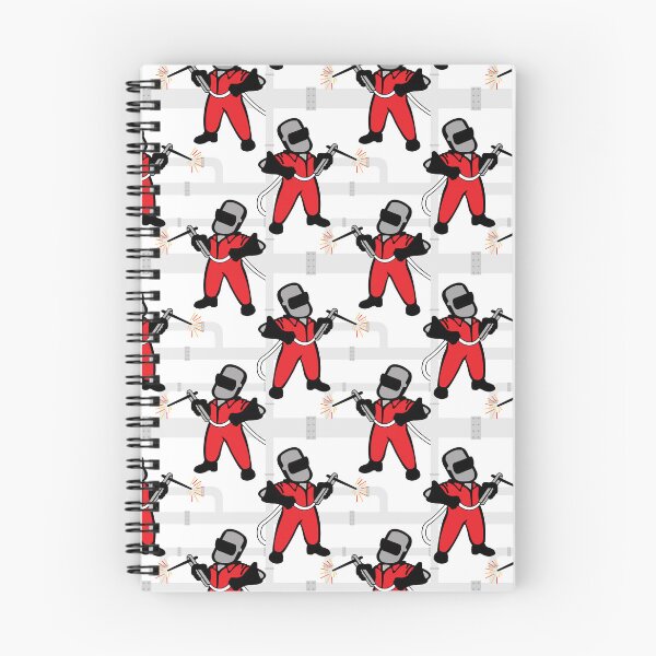 Item preview, Pipe Welder Red Overalls designed and sold by VintageStyle.