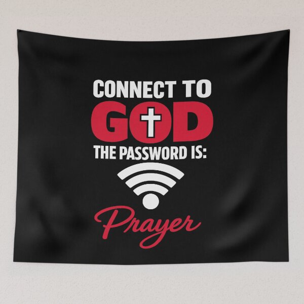 Item preview, Connect To God Prayer Password Christian designed and sold by elderberry.