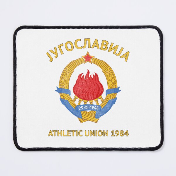 Item preview, Yugoslavija Athletic Union 1984 Retro Balkan Sports designed and sold by ValentinaHramov.