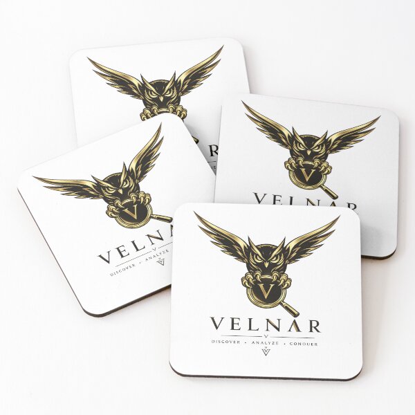 Item preview, VELNAR Owl Vision – Gold Luxury Emblem designed and sold by Ikkipass Enterprises.