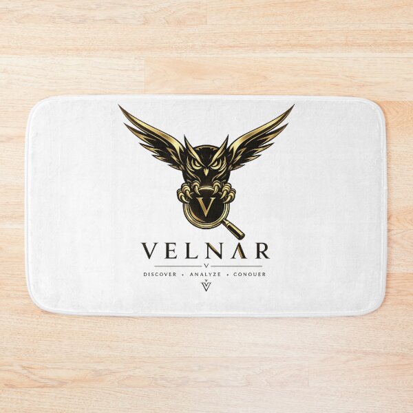 Item preview, VELNAR Owl Vision – Gold Luxury Emblem designed and sold by Ikkipass Enterprises.