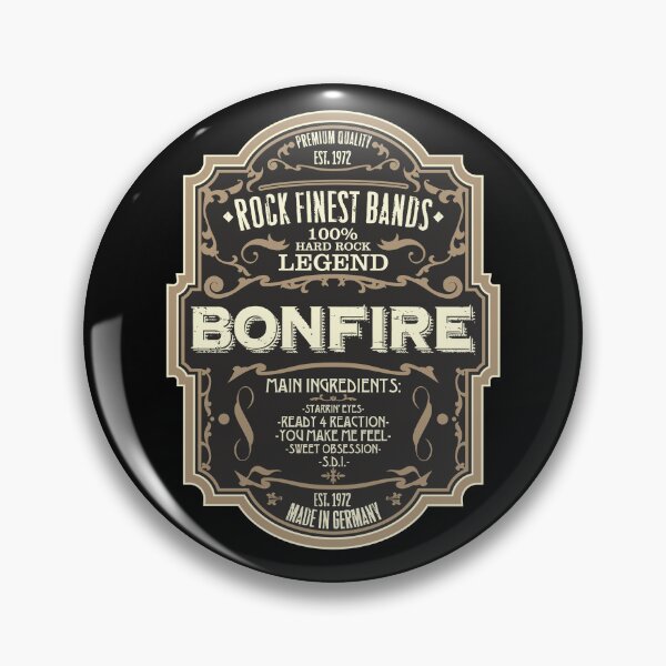 Item preview, Bonfire (Rock Finest Bands) designed and sold by helenacooper.