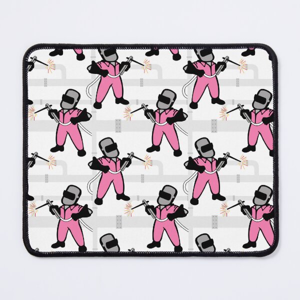 Item preview, Girl Pipe Welder Pink Overalls designed and sold by VintageStyle.