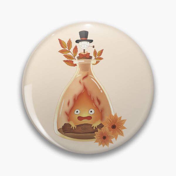Item preview, Calcifer – Howl’s Moving Castle – Studio Ghibli designed and sold by madebymirabelle.
