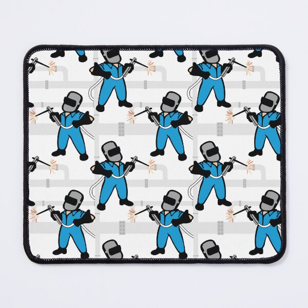 Item preview, Pipe Welder Blue Overalls designed and sold by VintageStyle.