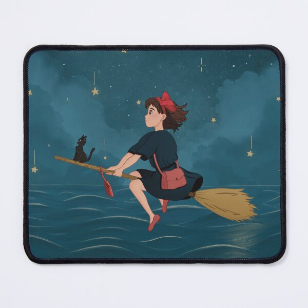 Item preview, Kiki’s Delivery Service – Night Flight Over the Sea – Studio Ghibli designed and sold by madebymirabelle.