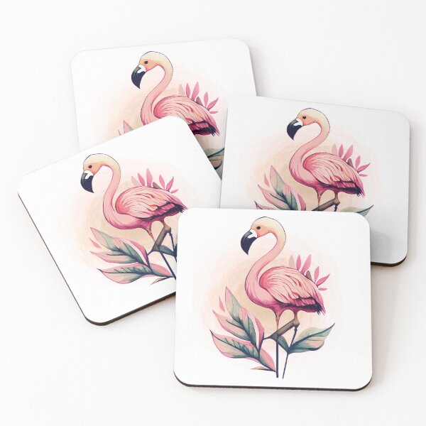 Item preview, Pink Flamingo Botanical Aesthetic Tee designed and sold by QuirkyCloud Designs.