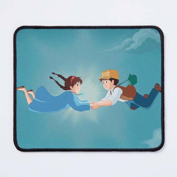 Item preview, Sheeta and Pazu Falling – Castle in the Sky – Ghibli designed and sold by madebymirabelle.
