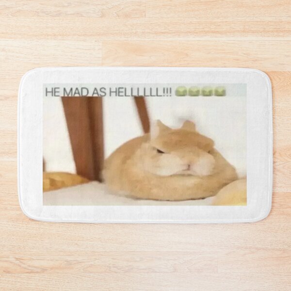 Item preview, he mad as hellll mad bunny designed and sold by cloudzer0000.