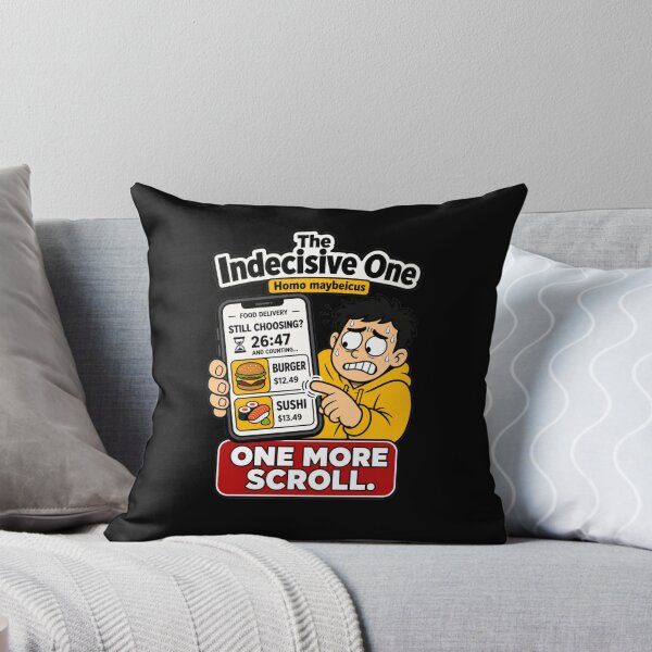 Item preview, Indecisive One Funny Food Delivery designed and sold by Sayitaniway.