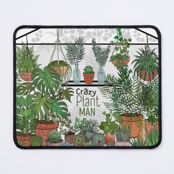 Item preview, Crazy Plant Man designed and sold by IrishVikingDesigns.