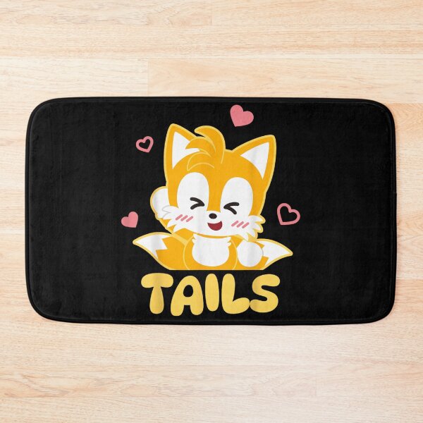 Item preview, Cute Chibi Tails Fox Character Aesthetic Kawaii Animal Hearts Fan Art designed and sold by Daisy Grimes.