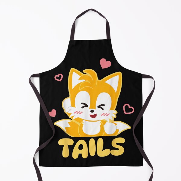 Item preview, Cute Chibi Tails Fox Character Aesthetic Kawaii Animal Hearts Fan Art designed and sold by Daisy Grimes.