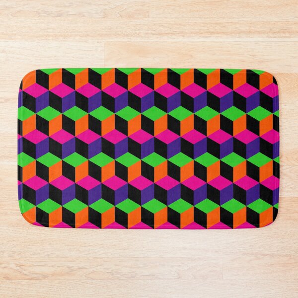 Item preview, Qbert Video Game Retro Color Blocks  designed and sold by VintageStyle.
