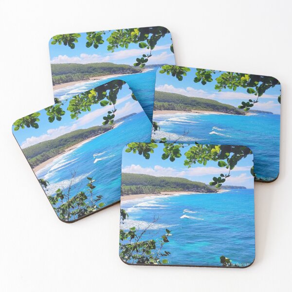Item preview, Ocean View through the trees in Isabella designed and sold by The Bori Effect.
