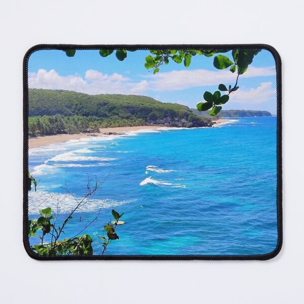 Item preview, Ocean View through the trees in Isabella designed and sold by The Bori Effect.
