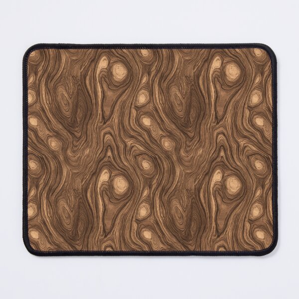 Item preview, Rustic Dark Brown Wood Grain Pattern Texture designed and sold by NicolasGlowArt.