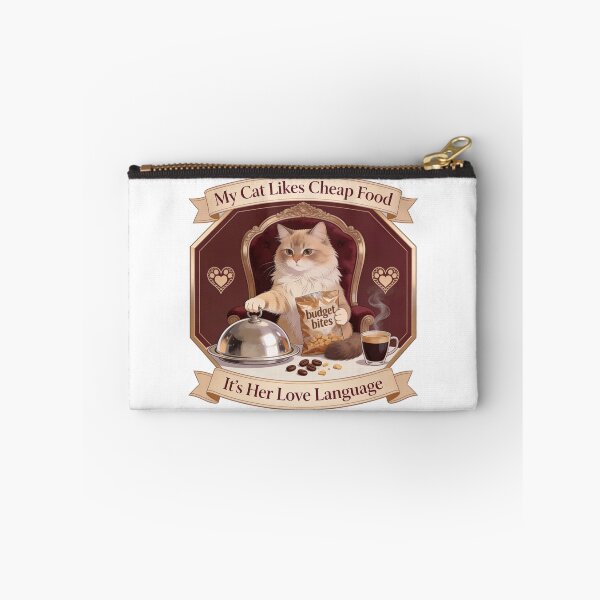 Item preview, My Cat Likes Cheap Food Funny Coffee Cat Mom Art Gift designed and sold by YMLux.