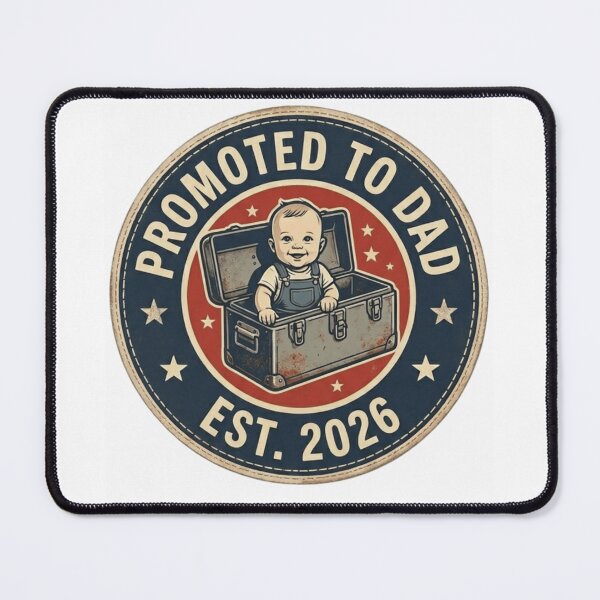 Item preview, Promoted to Dad EST. 2026 Premium T - shirt designed and sold by Nirozima.