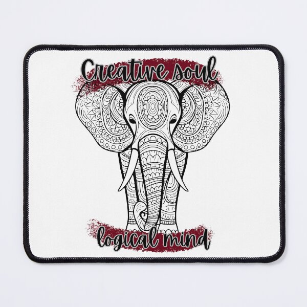 Item preview, Creative Soul Logical Mind | Minimalist Dual Personality Quote designed and sold by Personal Echo.