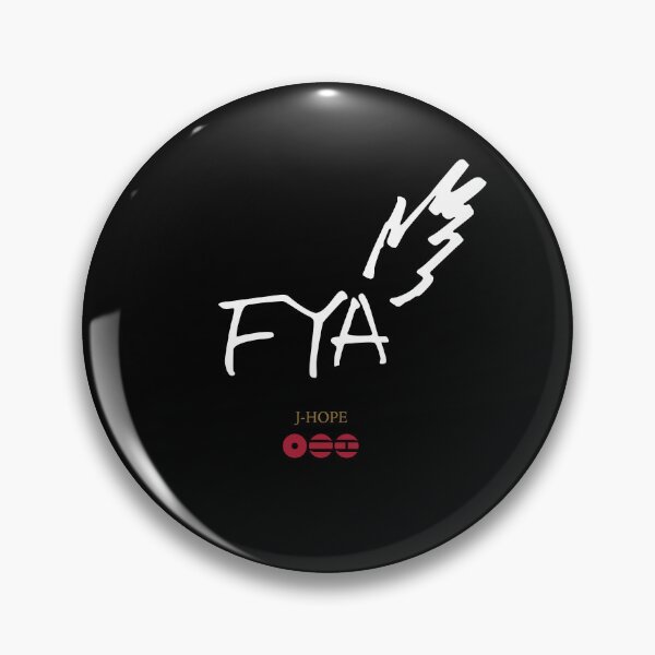 Item preview, bts Fya by j-hope (black background) designed and sold by nelkrshop.