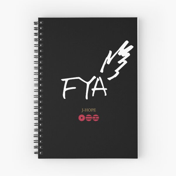 Item preview, bts Fya by j-hope (black background) designed and sold by nelkrshop.