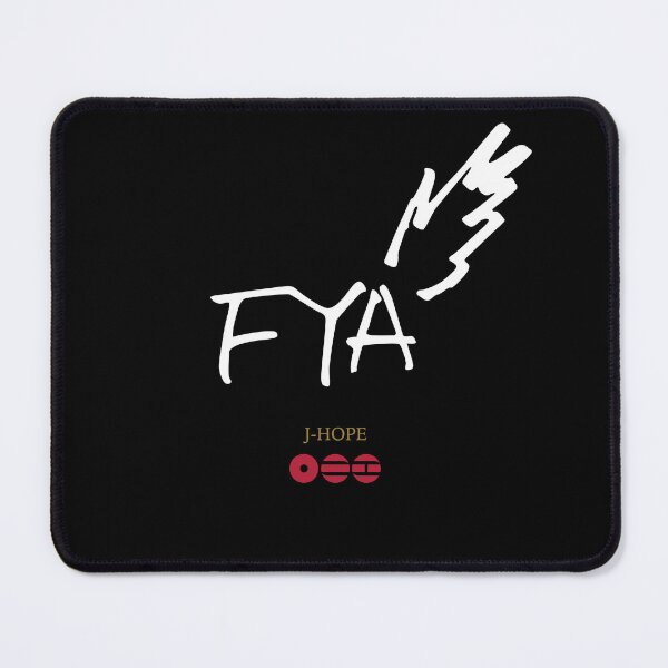 Item preview, bts Fya by j-hope (black background) designed and sold by nelkrshop.