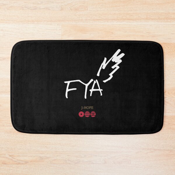 Item preview, bts Fya by j-hope (black background) designed and sold by nelkrshop.