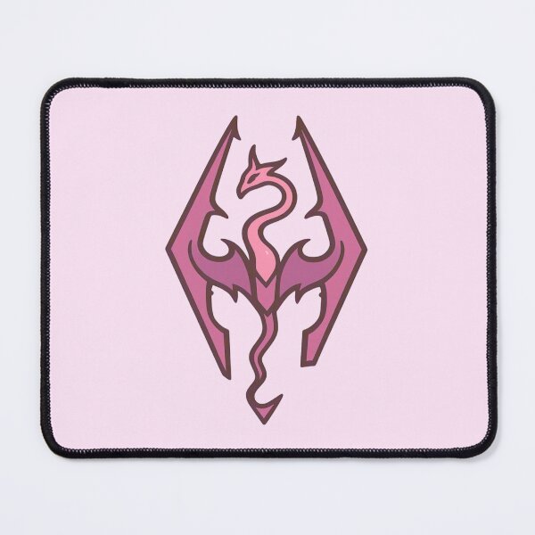 Item preview, Pink Skyrim Logo | Cute Gamer Girl Design | Fantasy RPG Gaming Aesthetic designed and sold by girlgamerstudio.
