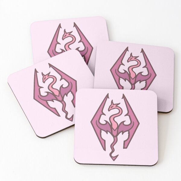 Item preview, Pink Skyrim Logo | Cute Gamer Girl Design | Fantasy RPG Gaming Aesthetic designed and sold by girlgamerstudio.