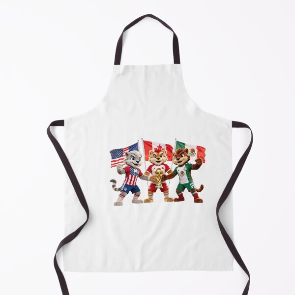 Item preview, World Cup 2026 Host Nations Mascots - USA Canada Mexico Soccer Champions designed and sold by monasants.