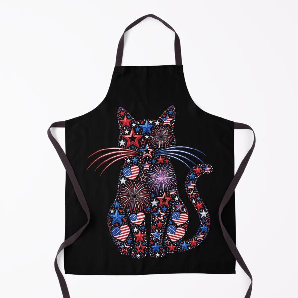 Item preview, Patriotic American Flag Cat Stars and Stripes 4th of July Independence Day designed and sold by Chaya Reid.