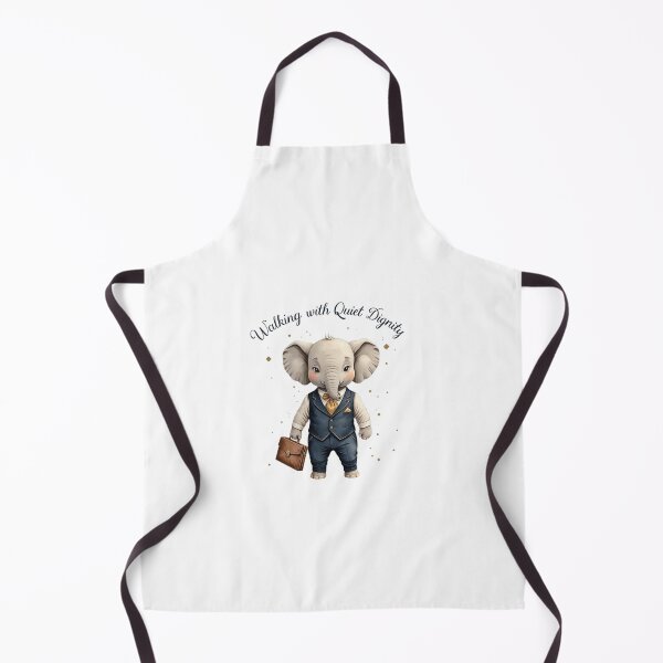 Item preview, Walking With Quiet Dignity Dapper Elephant Old Money Aesthetic designed and sold by AQUILAKREO.