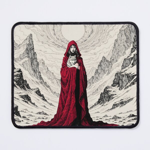 Item preview, The Crimson Guardian of the White Peaks designed and sold by Liberty4Punk.