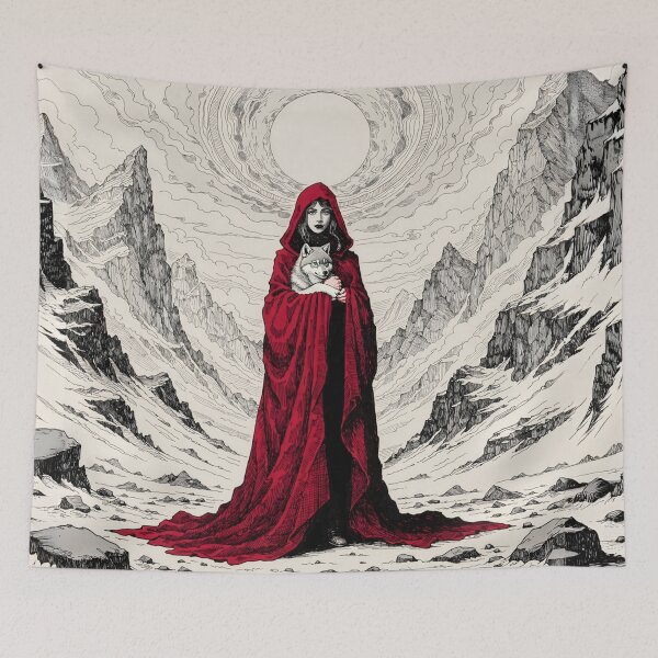 Item preview, The Crimson Guardian of the White Peaks designed and sold by Liberty4Punk.