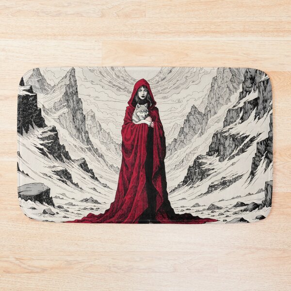 Item preview, The Crimson Guardian of the White Peaks designed and sold by Liberty4Punk.