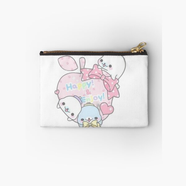 Item preview, Kawaii Pastel Seals Happy & Enjoy Apple designed and sold by AesthinkArt.