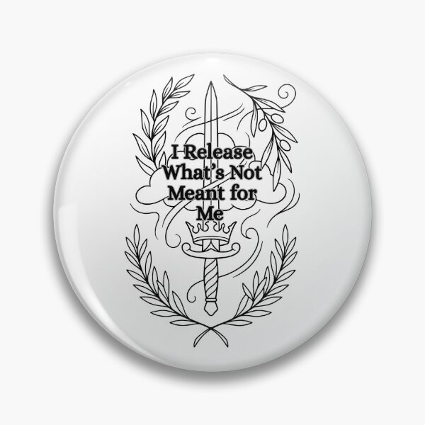Item preview, I Release What’s Not Meant for Me Spiritual Affirmation T-Shirt | Healing Manifestation Tee | Mystic Arcana Energy Shirt designed and sold by TheMysticNook.