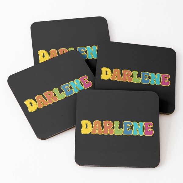Item preview, ❤️ Darlene Personalized Name Wavy Retro Shirt, Coffee Mug, Sticker Gift designed and sold by HelixPedia.