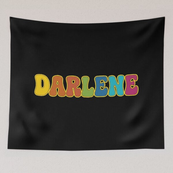 Item preview, ❤️ Darlene Personalized Name Wavy Retro Shirt, Coffee Mug, Sticker Gift designed and sold by HelixPedia.