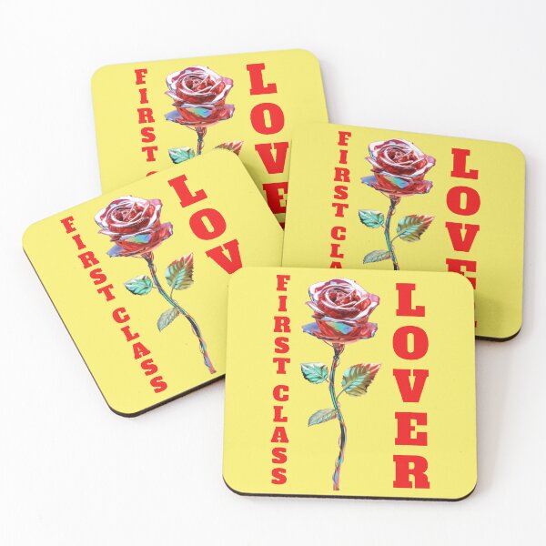 Item preview, First Class Lover Metallic Rose Typography designed and sold by Mauswohn.