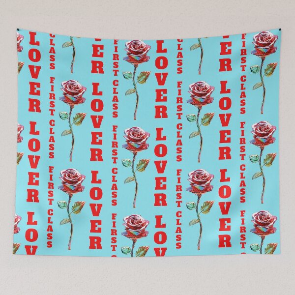 Item preview, First Class Lover Metallic Rose Typography designed and sold by Mauswohn.