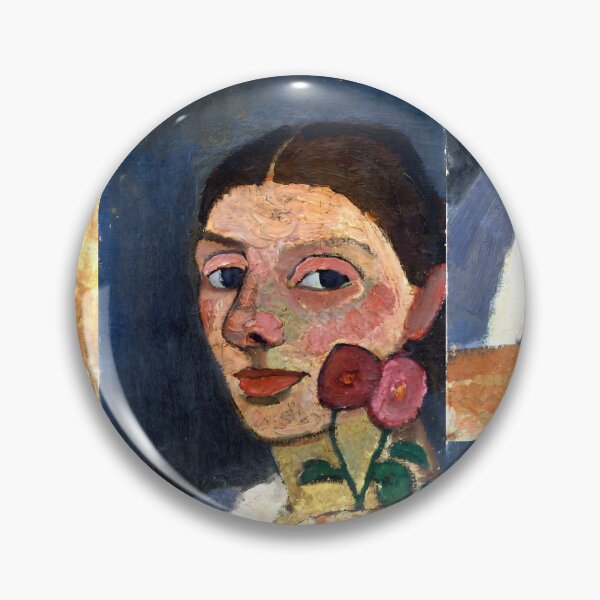 Item preview, Paula Modersohn-Becker - Self Portrait with Two Flowers designed and sold by Jon-Baran.