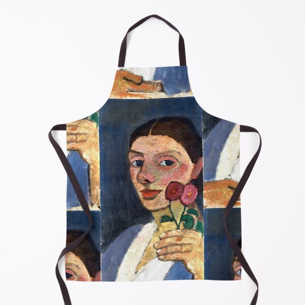 Item preview, Paula Modersohn-Becker - Self Portrait with Two Flowers designed and sold by Jon-Baran.