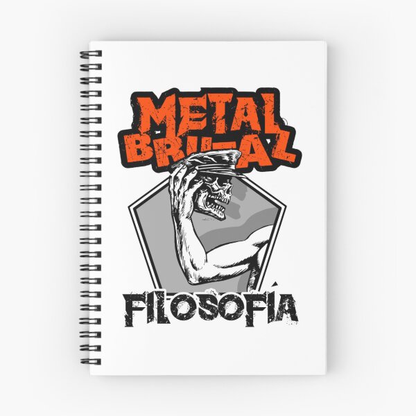 Artikelvorschau, Metal Brutal Philosophia Skull Hand Grafikdesign entworfen und verkauft von GloriCook.