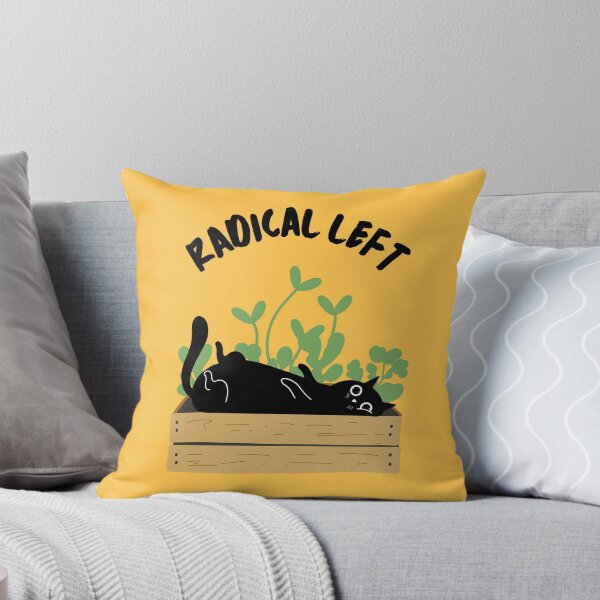 Item preview, Radical Left Gardening Cat designed and sold by Volt Junkies.