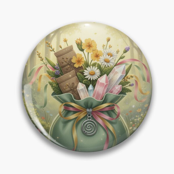 Item preview, Ostara Offering Bag: Spring Magic and Crystals designed and sold by NeyhineAngelionShop.