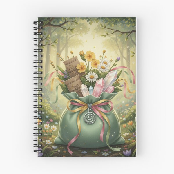 Item preview, Ostara Offering Bag: Spring Magic and Crystals designed and sold by NeyhineAngelionShop.